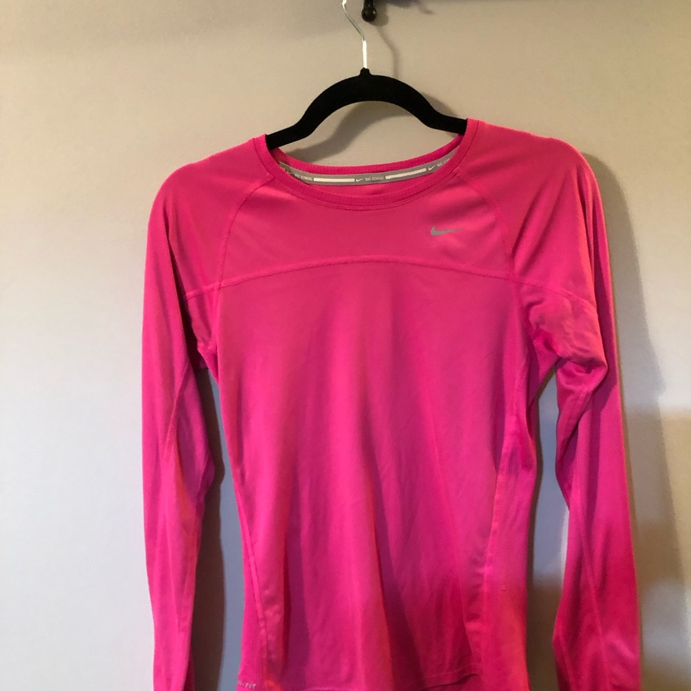 Nike Women's Pink Long Sleeve Top